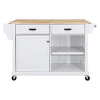 Carrello da Cucina con Cassetti e Vani Contenitore