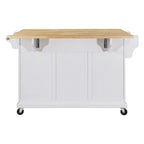 Carrello da Cucina con Cassetti e Vani Contenitore