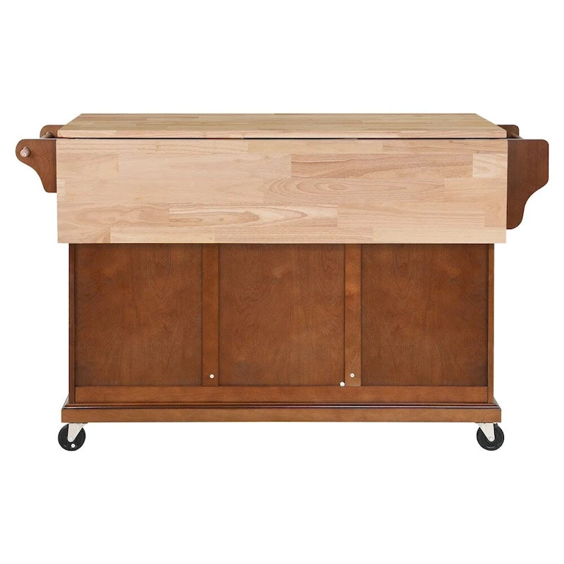 Carrello da Cucina con Cassetti e Vani Contenitore