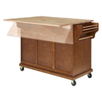 Carrello da Cucina con Cassetti e Vani Contenitore