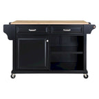 Carrello da Cucina con Cassetti e Vani Contenitore