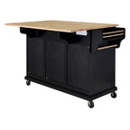 Carrello da Cucina con Cassetti e Vani Contenitore