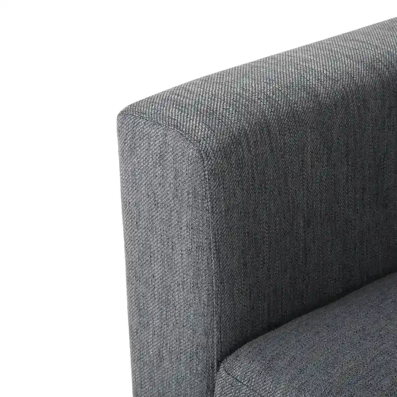 Divano in tessuto a 4 posti con cuscini decorativi