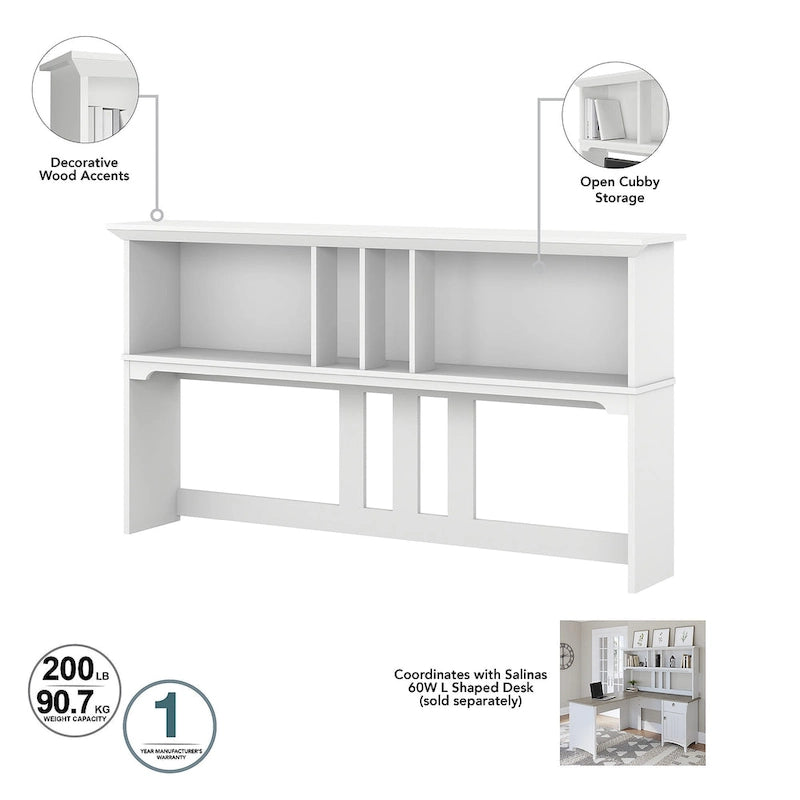 Scrivania angolare a L con credenza, schedario e libreria