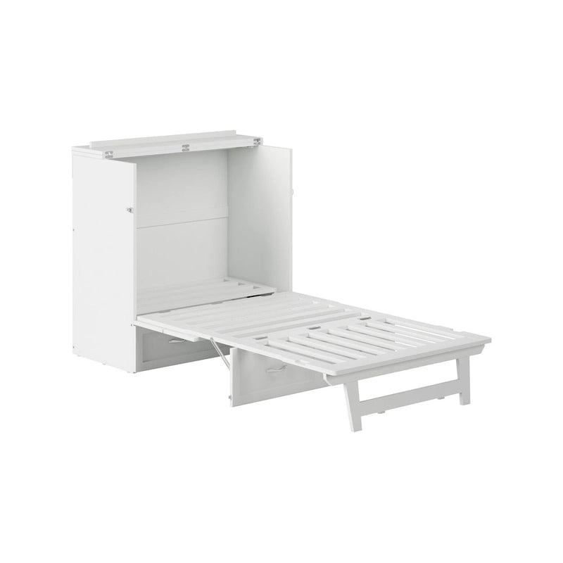 Panca letto pieghevole Twin XL con materasso