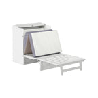 Panca letto pieghevole Twin XL con materasso