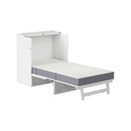 Panca letto pieghevole Twin XL con materasso