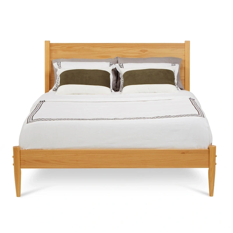 Letto a piattaforma stile Mid-Century – Misura Queen