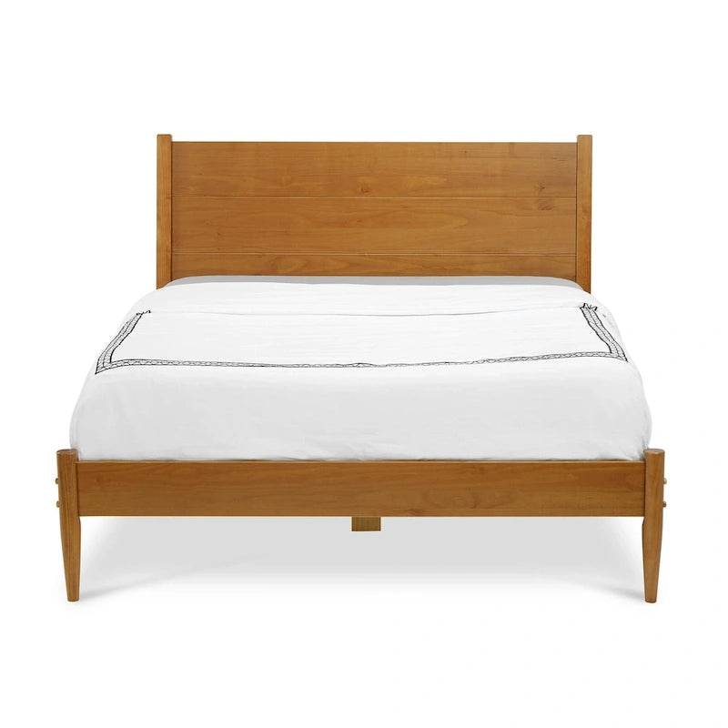 Letto a piattaforma stile Mid-Century – Misura Queen