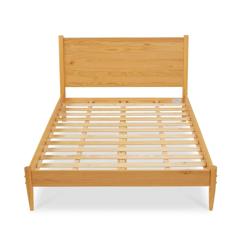 Letto a piattaforma stile Mid-Century – Misura Queen