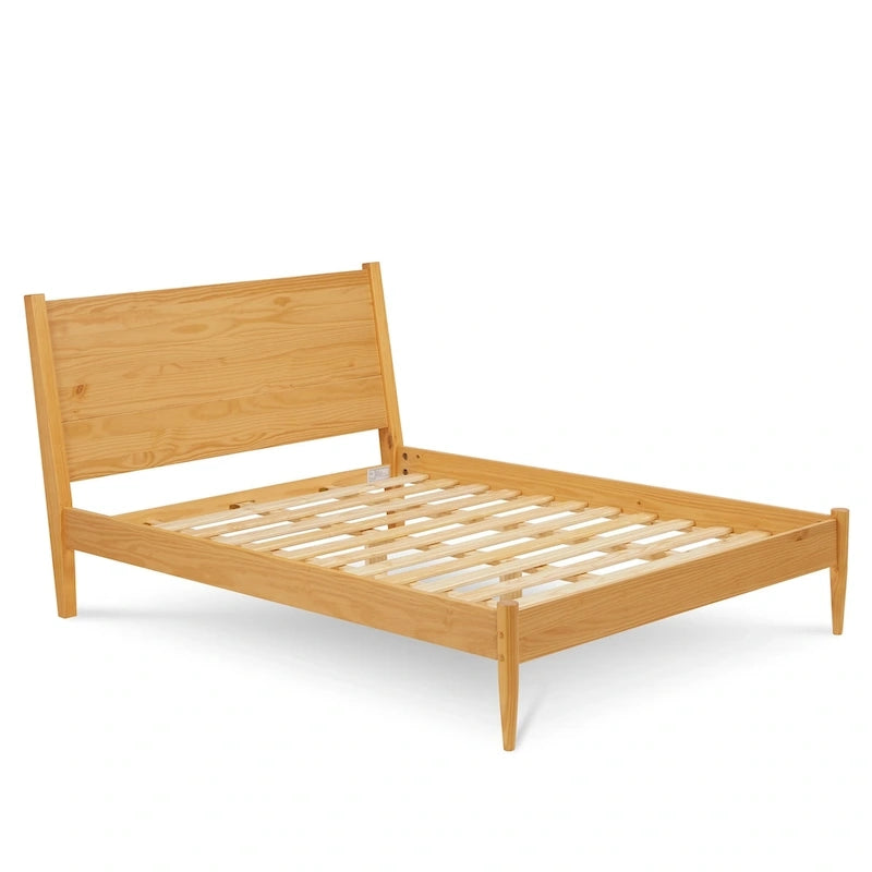 Letto a piattaforma stile Mid-Century – Misura Queen