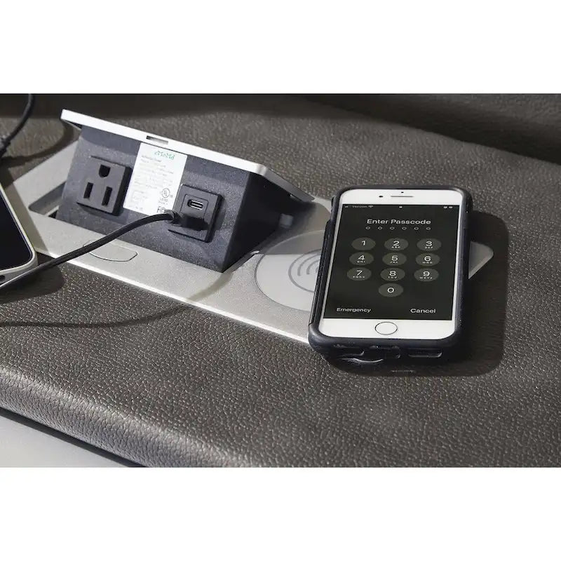 Divano Reclinabile Elettrico con Luci LED e Ricarica USB