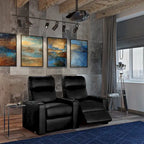 Set di due poltrone reclinabili per Home Theater