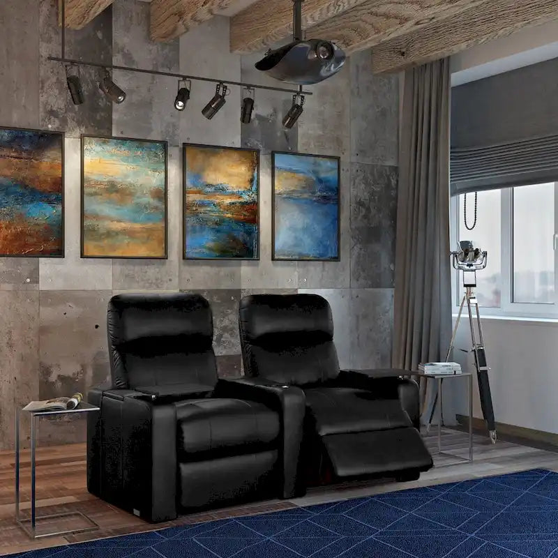 Set di due poltrone reclinabili per Home Theater