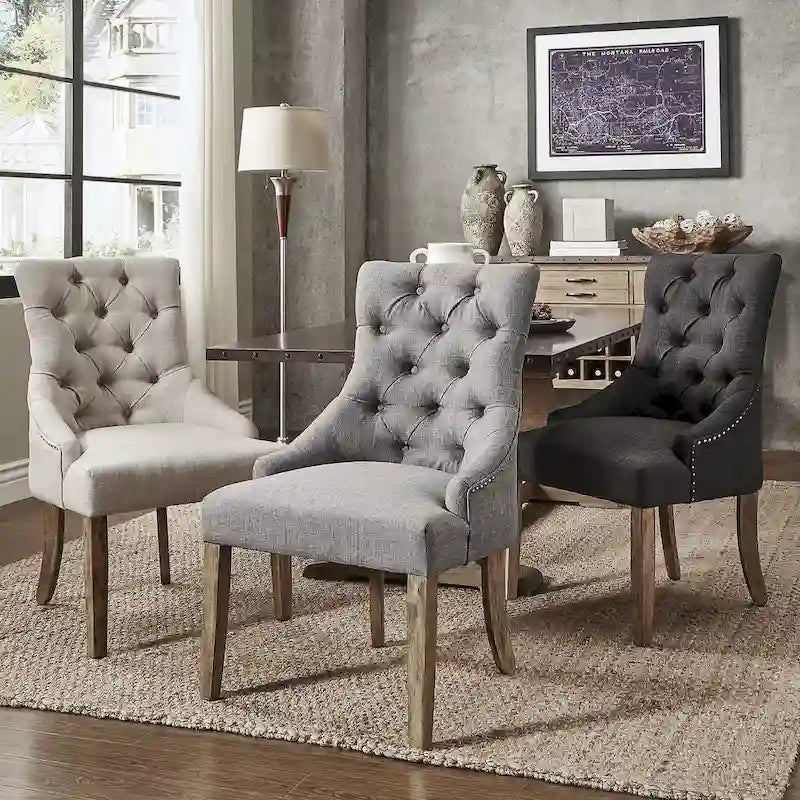 Benchwright Curved Back Hostess Chairs (Set of 2) by iNSPIRE Q Artisan