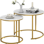 Set di 2 tavolini nidificanti